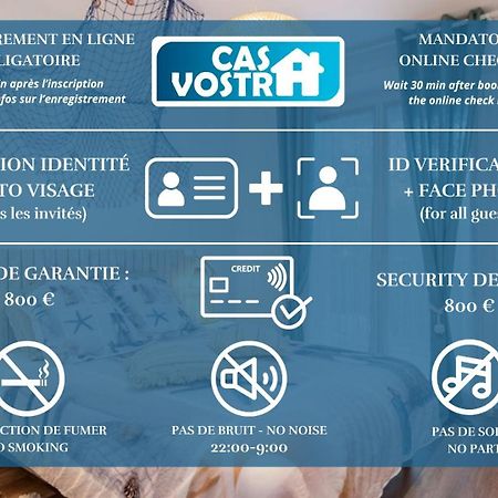 Beach Resort - Casa Vostra - Caution 800 Eur & Id Requises - Saint Julien Centre-Gare 外观 照片