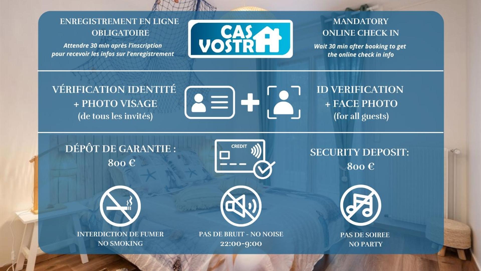 Beach Resort - Casa Vostra - Caution 800 Eur & Id Requises - Saint Julien Centre-Gare 外观 照片